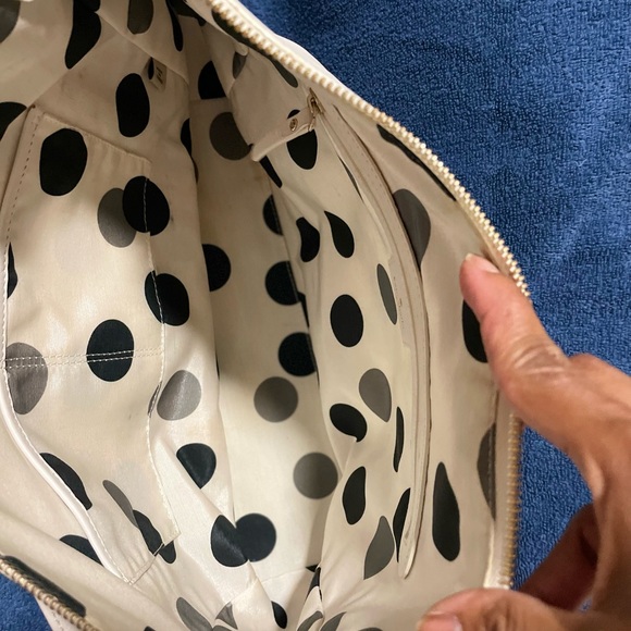 KATE SPADE White Leather shoulder bag - Picture 2 of 10